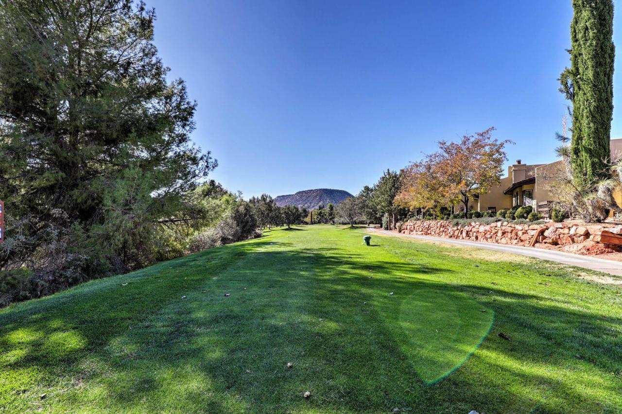 Sedona Condo On Golf Course With Mountain Views! Eksteriør billede
